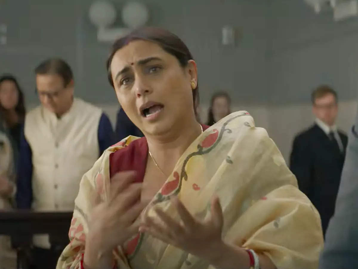 Rani Mukherjee is happy with the response the film's comeback trailer is getting