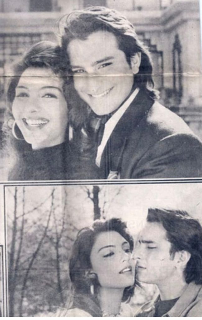 Somy Ali remembers working with Saif Ali Khan in 'Aao Pyar Karein' and his sense of humour!