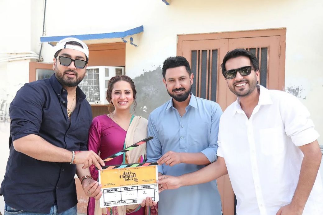 Sargun Mehta starts shooting for Jatt Nu Chudail Takri