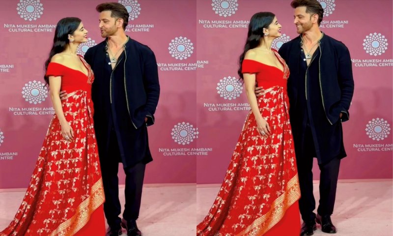 Hrithik Roshan and Saba Azad lost in each other's eyes in glamorous look, fans asked questions