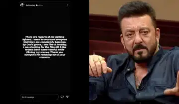 Angered by the news of the accident, Sanjay Dutt shared the post and said