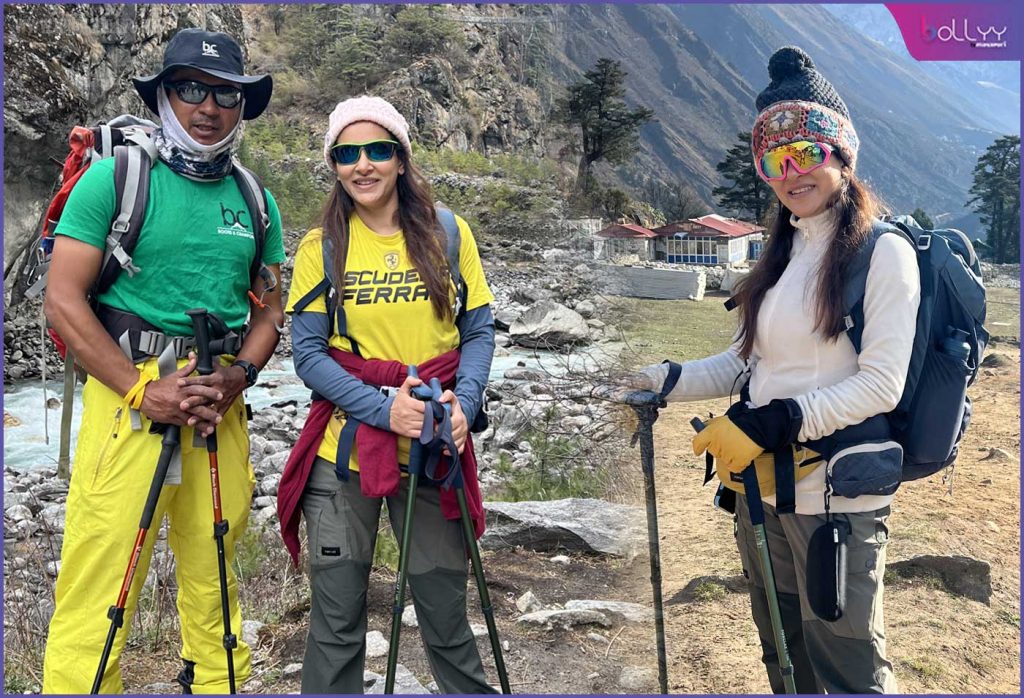 Shweta Khanduri: "Reaching Mount Everest Base Camp after trekking gave me a feeling of liberation.."