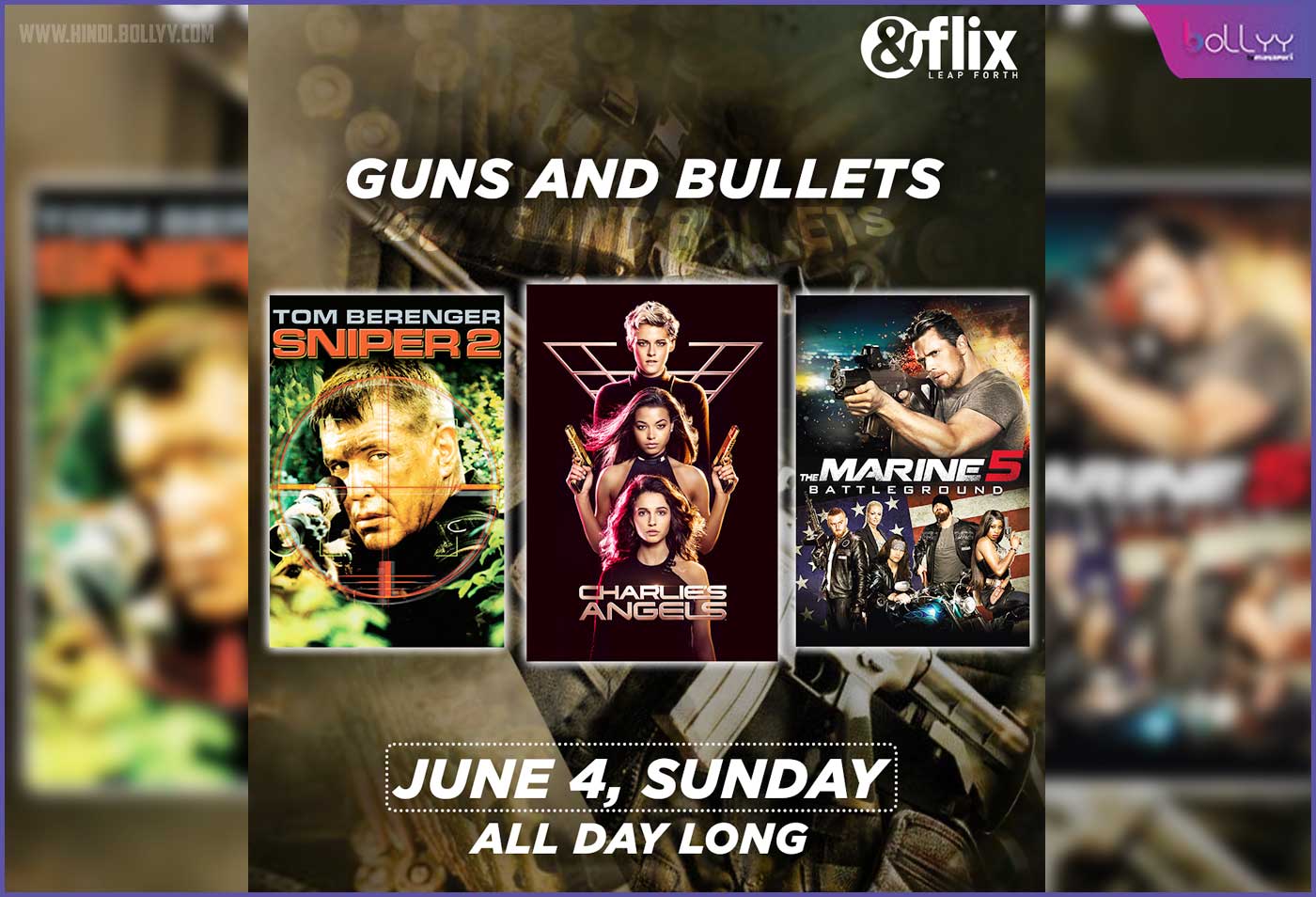 Enjoy some of the best action movies with Flix Guns and Bullets!