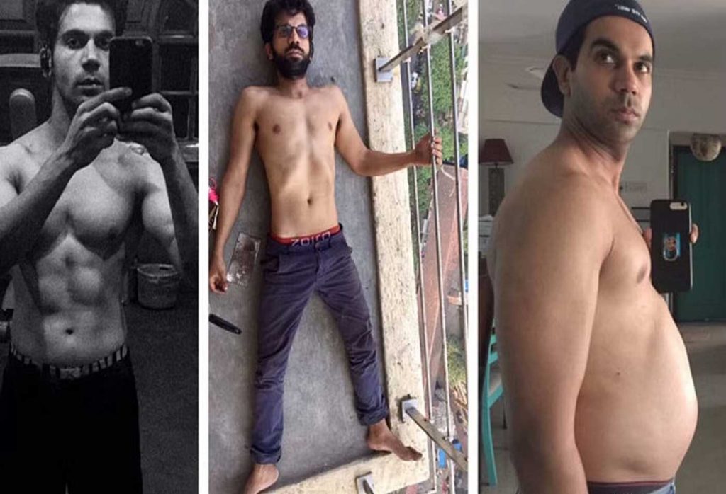 n these Bollywood films, actors made amazing body changes, number 4 is everyone's favorite