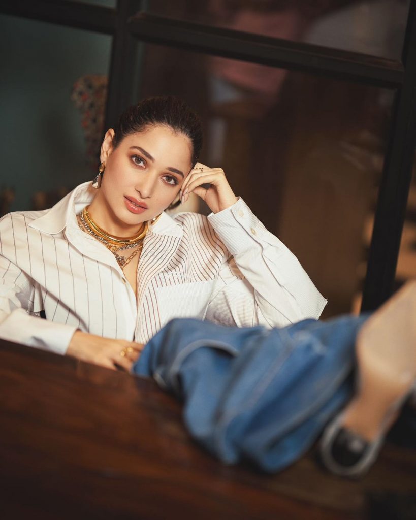 Tamanna Bhatia Photo: Fans showered red hearts on the casual look of South Actress