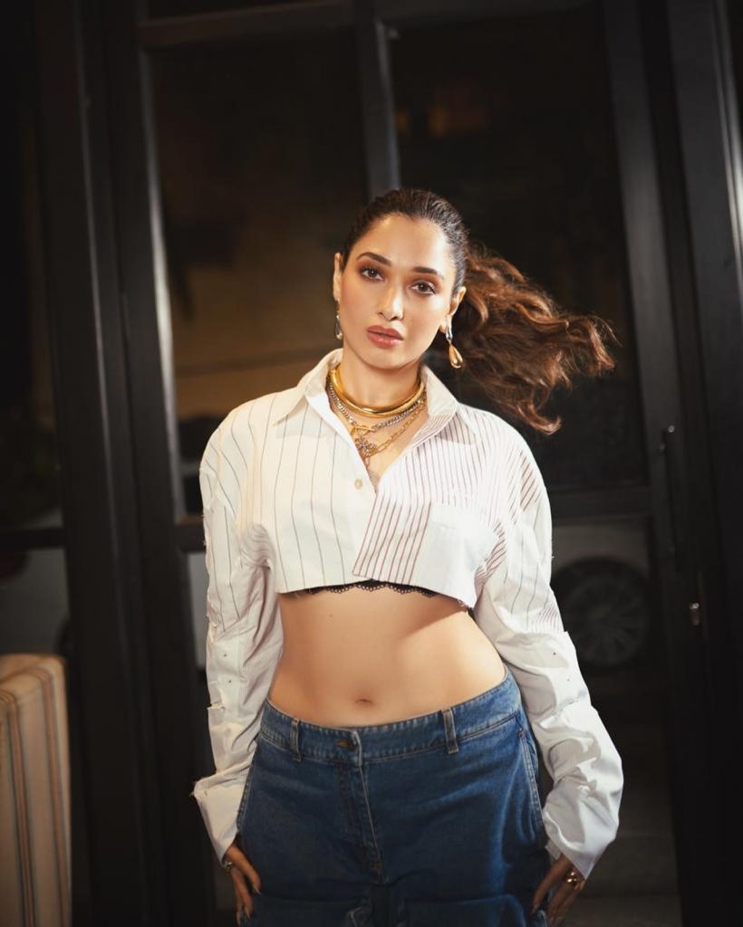 Tamanna Bhatia Photo: Fans showered red hearts on the casual look of South Actress