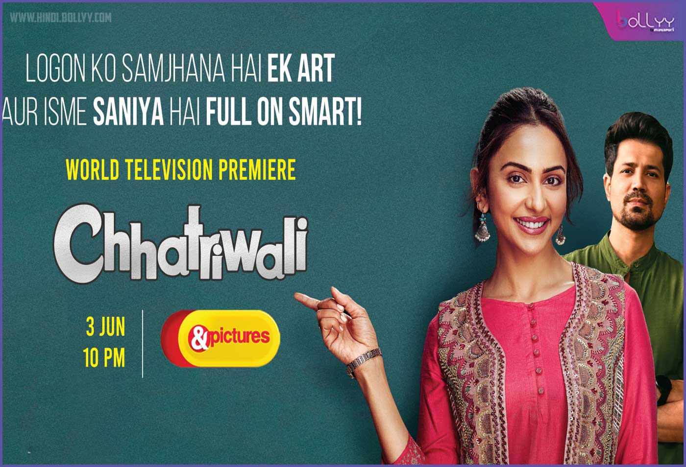 Rakulpreet Singh is all set to make the audience laugh with the world television premiere of Chhatriwali