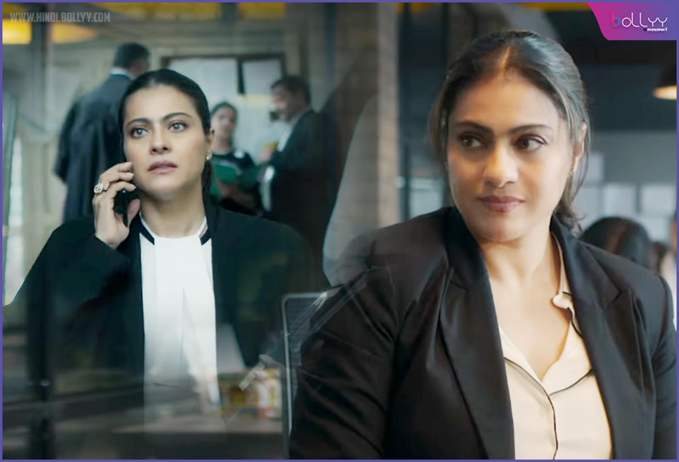 The Trial Trailer: Kajol left the romantic film, for the first time the actress appeared in the role of a lawyer