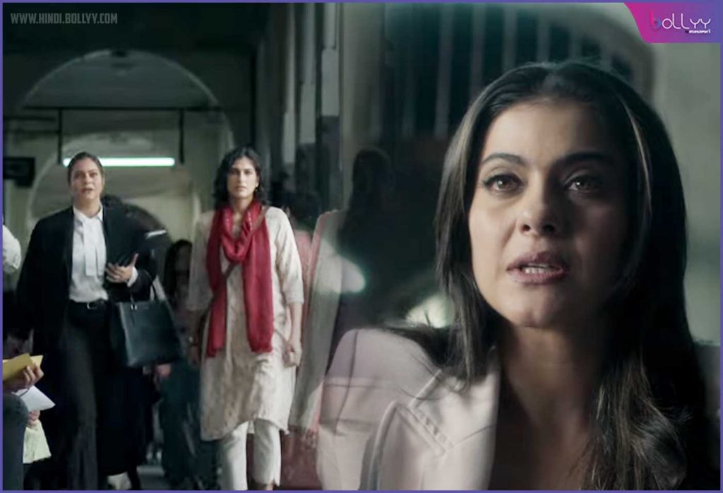 The Trial Trailer: Kajol left the romantic film, for the first time the actress appeared in the role of a lawyer