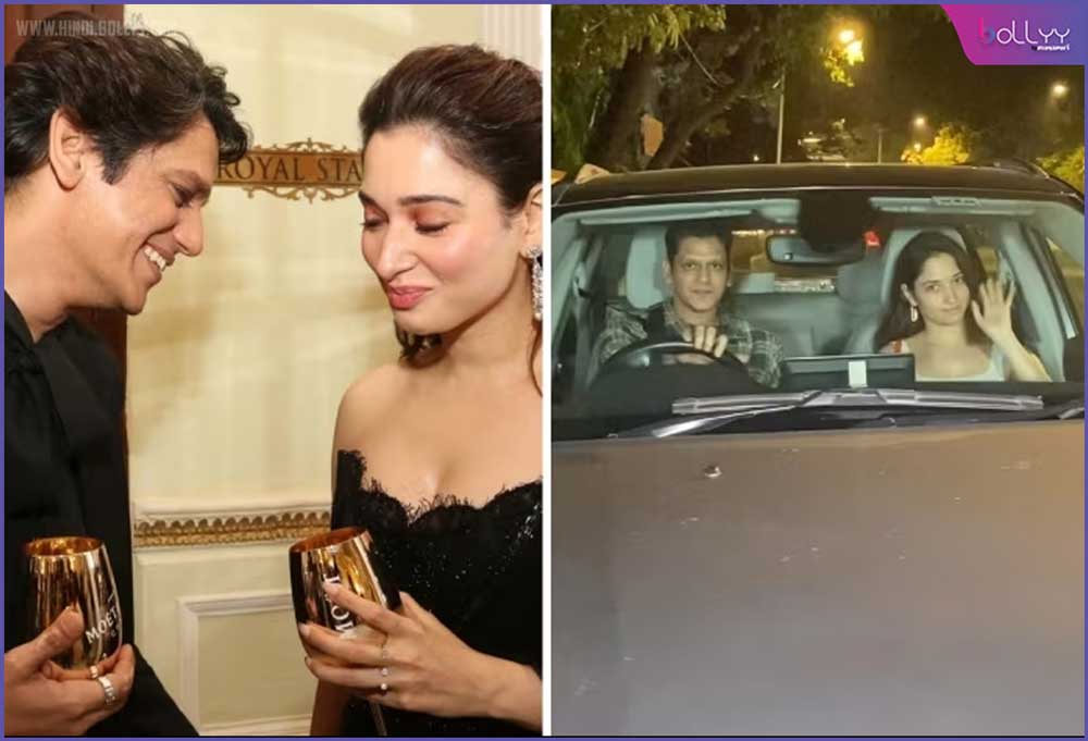 Tamannah Vijay Dating: Late night spots Tamannah and Vijay