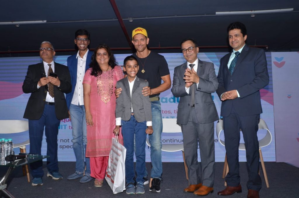 Hrithik Roshan: Attends the inauguration ceremony of the new wing of Surya Hospital in Chembur