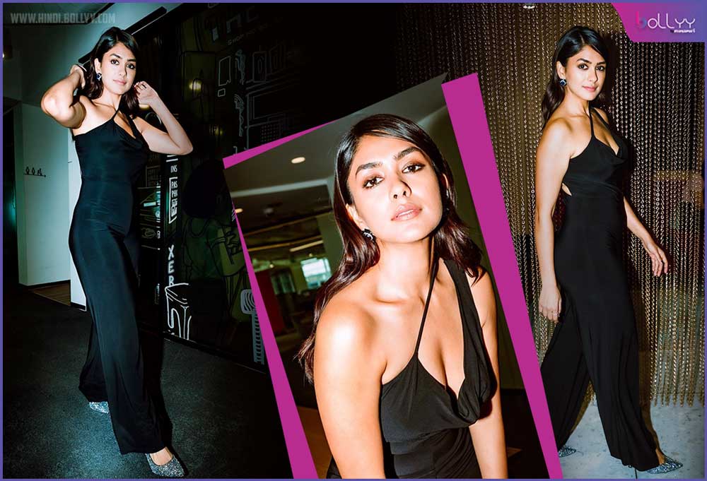 Mrunal Thakur: Eyes will be stunned after seeing the picture of the actress in black outfit