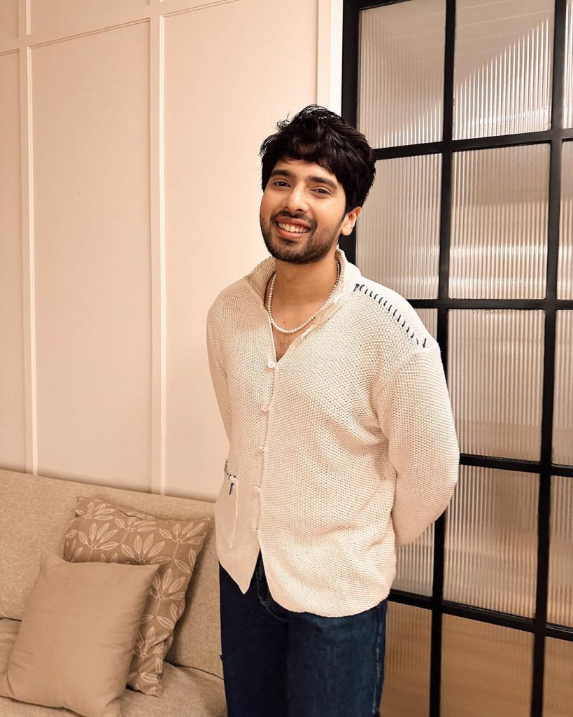 Singer Armaan Malik celebrated his birthday in a simple way amidst his family and close friends.