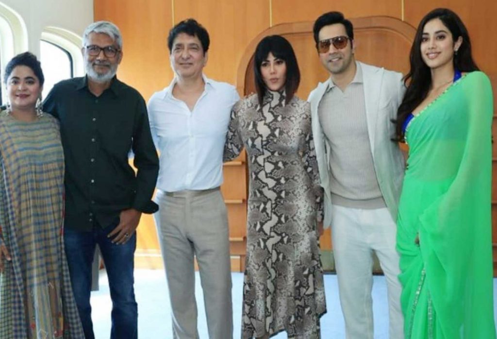 The trailer of Varun Dhawan and Janhvi Kapoor starrer film 'Bawal' was released by Prime Video at a global press event held in Dubai....!