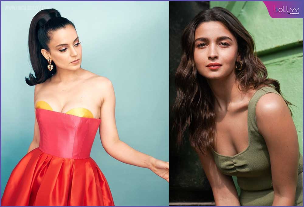 Bollywood News: Kangan Ranaut once again targeted Alia Bhatt and Ranbir Kapoor, the actress called the marriage of both as fake husband and wife!