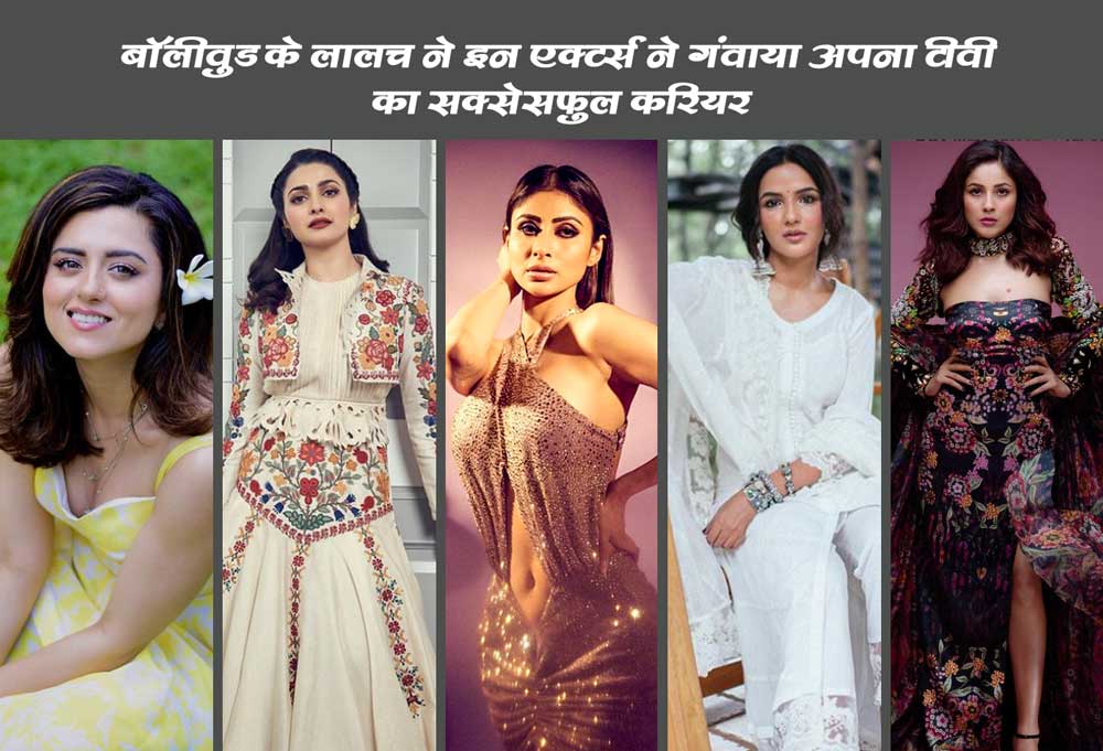 TV Actors Entered In Bollywood: Due to the greed of Bollywood, these actors lost their successful TV career, the actress of Shahrukh Khan's film Jawan is also in the list.